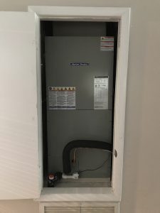 Air Handler Small Closet Replacement