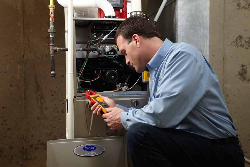 Furnace diagnostics procedures with common and simple furnace fixes